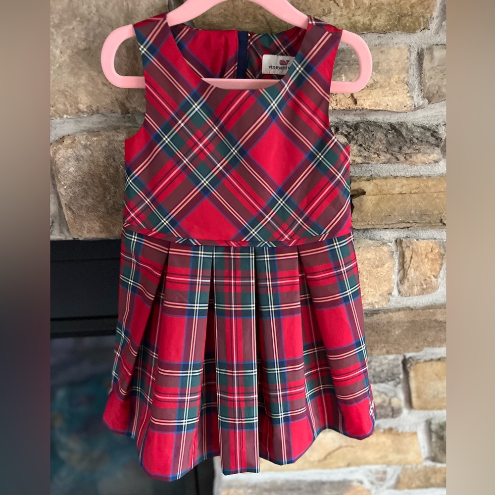 Vineyard Vines Jolly Plaid Dress - Holiday, Christmas